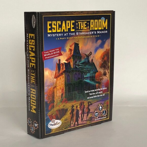 New Sealed ThinkFun Escape The Room Stargazer's Manor-English Version - Picture 7 of 10